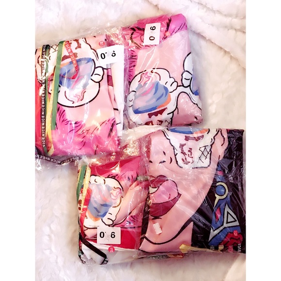 Oversized 3-D T-Shirt mini Dress-WHT - Picture 5 of 6